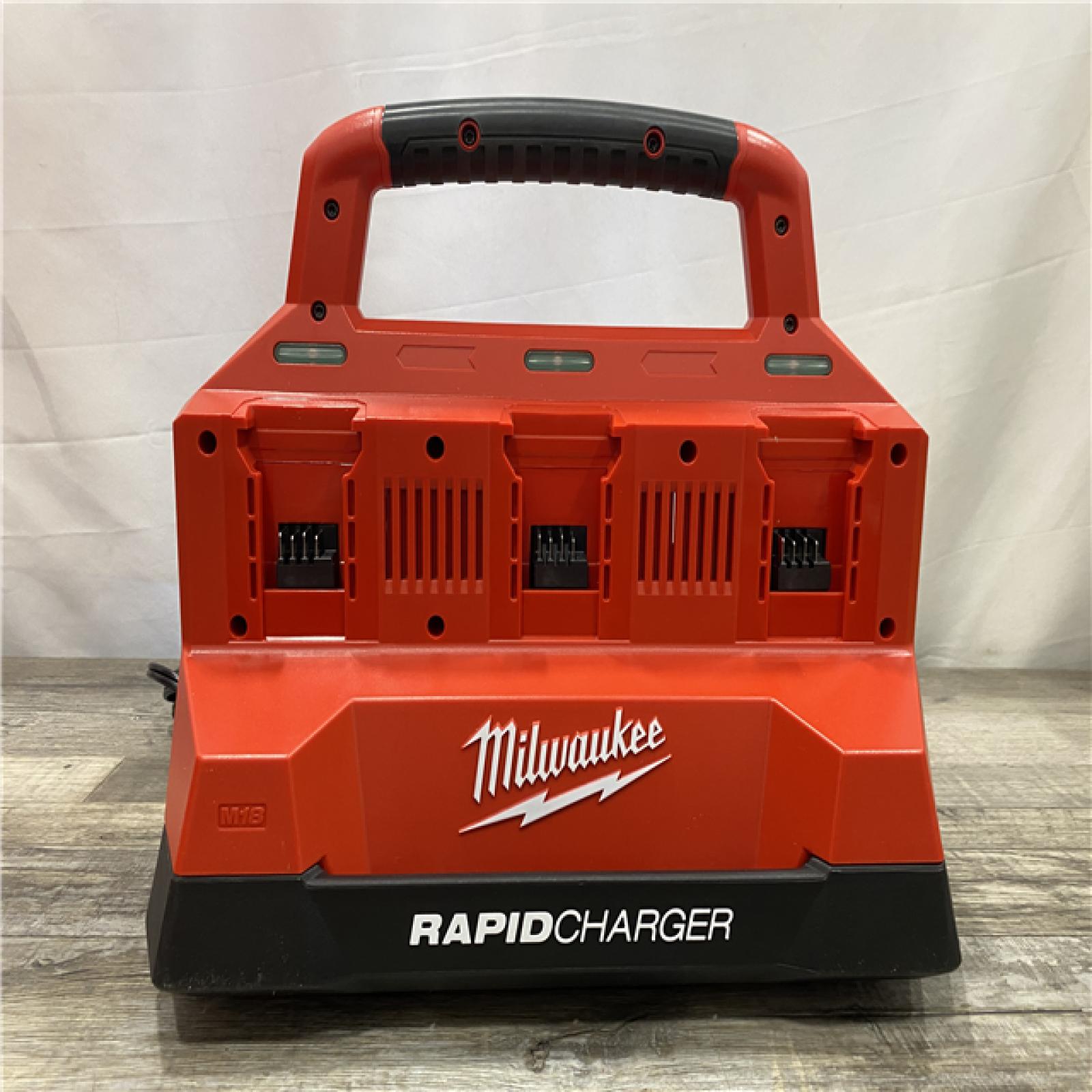 AS-IS Milwaukee 18V Lithium-Ion PACKOUT 6-Port Rapid Charger