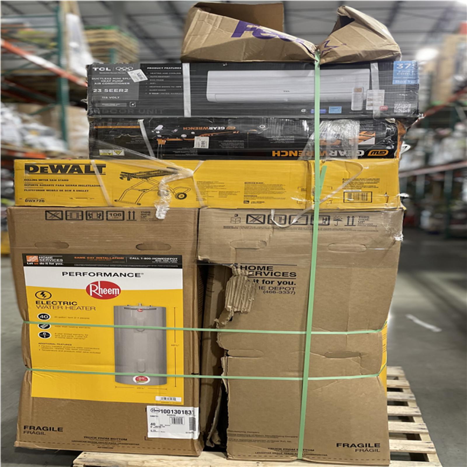 DALLAS LOCATION- AS-IS HOME IMPROVEMENT PALLET