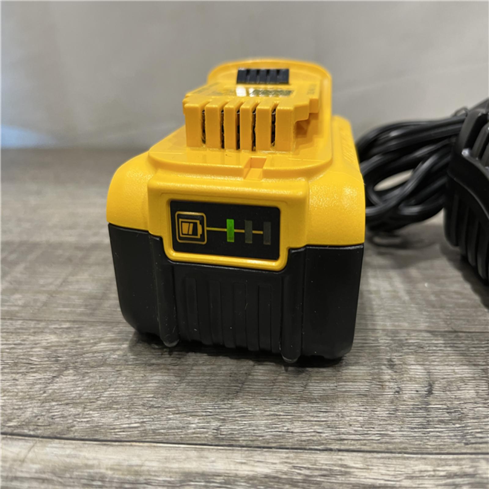 AS-IS DEWALT 20V MAX Lithium-Ion 5.0 Ah Battery and Charger