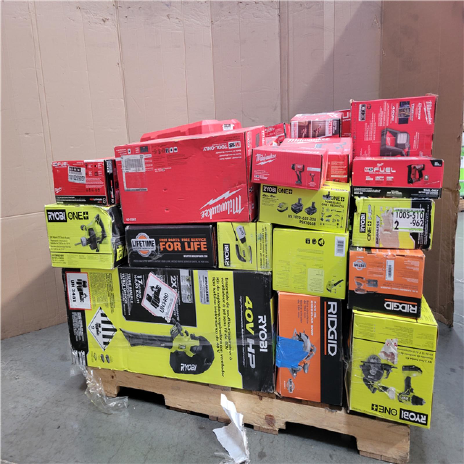 CALIFORNIA AS-IS TOOL PALLET