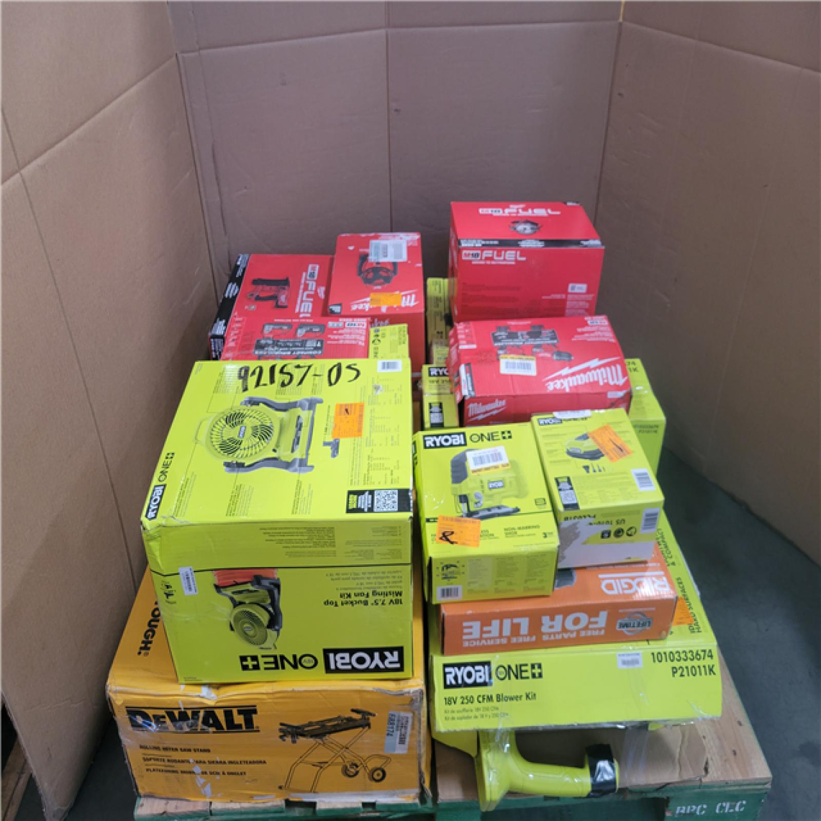 CALIFORNIA AS-IS TOOL PALLET