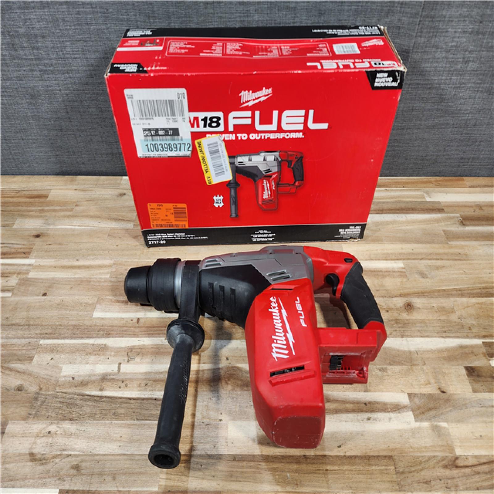 HOUSTON LOCATION - AS-IS Milwaukee FUEL 18V Lithium-Ion Brushless Cordless 1-9/16 in. SDS-Max Rotary Hammer (Tool-Only)