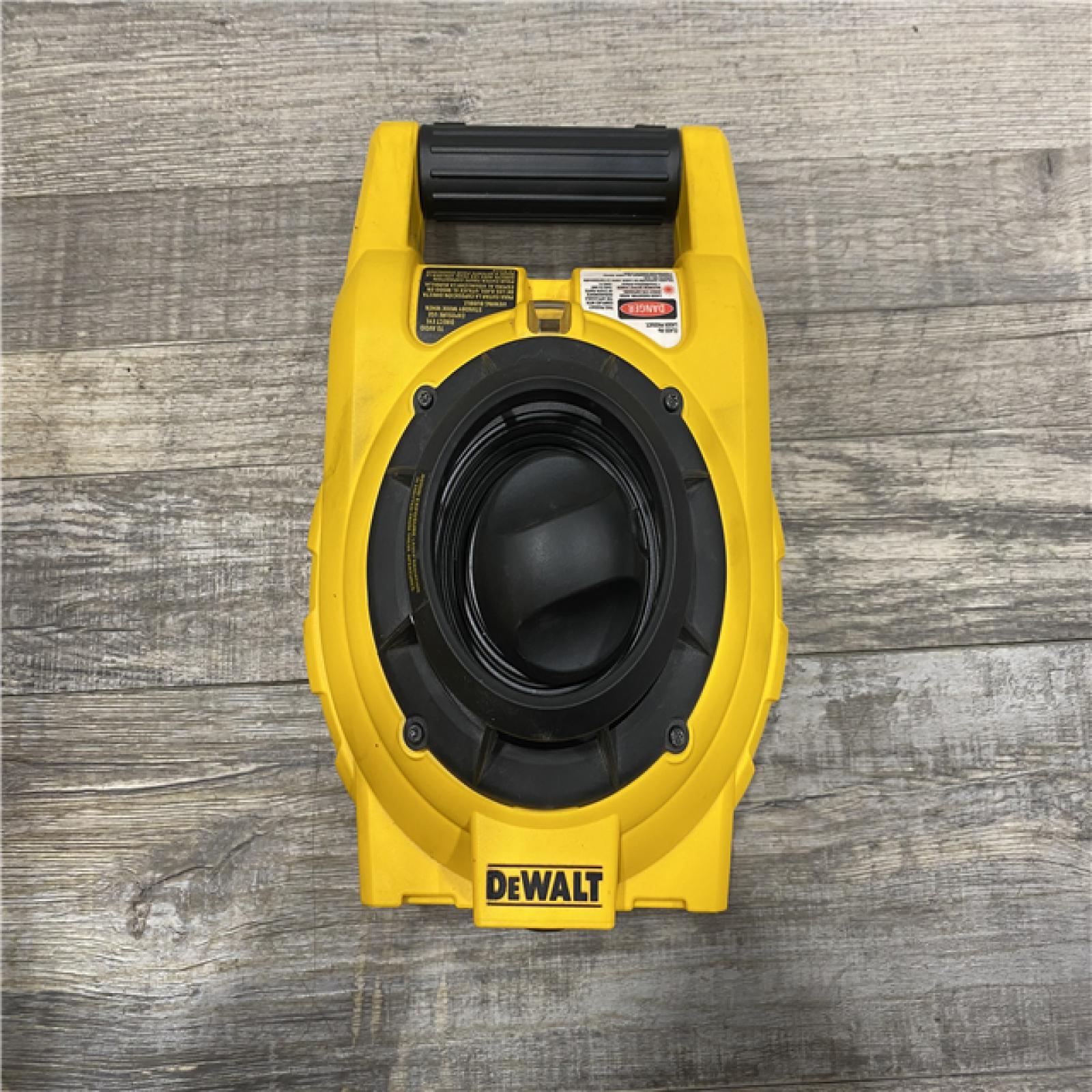 AS-IS DEWALT 150 ft. Red Self-Leveling Rotary Laser Level With Accessories