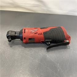 AS-IS - MILWAUKEE M12 12V Lithium-Ion Cordless 3/8 in. Ratchet (Tool-Only)