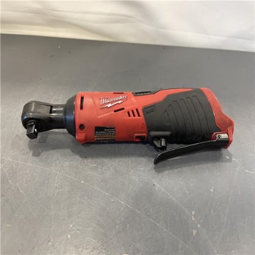 AS-IS - MILWAUKEE M12 12V Lithium-Ion Cordless 3/8 in. Ratchet (Tool-Only)