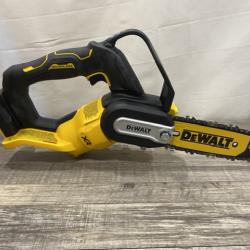 AS-IS DEWALT 20V MAX 8 in. Brushless Cordless Battery Powered Pruning Chainsaw (Tool Only)