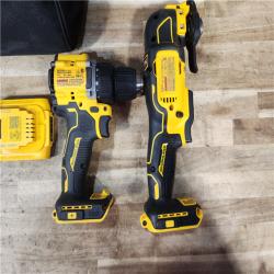 HOUSTON LOCATION - AS - IS DEWALT ATOMIC 20-Volt Lithium-Ion Cordless Brushless (2-Tool) Combo Kit