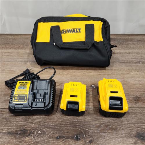 AS-IS  DeWALT DCB246CK 20V MAX Compact Lithium-Ion Starter Kit