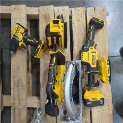 CALIFORNIA AS-IS DEWALT 20v 6 TOOL COMBO KIT