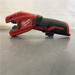 AS-IS - Milwaukee M12 12V Lithium-Ion Cordless Copper Tubing Cutter (Tool-Only)