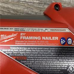 AS-IS Milwaukee FUEL 3-1/2 in. 18-Volt 21-Degree Lithium-Ion Brushless Cordless Framing Nailer (Tool-Only)