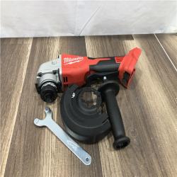 AS-IS Milwaukee 18V Lithium-Ion Brushless Cordless 4-1/2 in./5 in. Grinder w/Paddle Switch (Tool-Only)