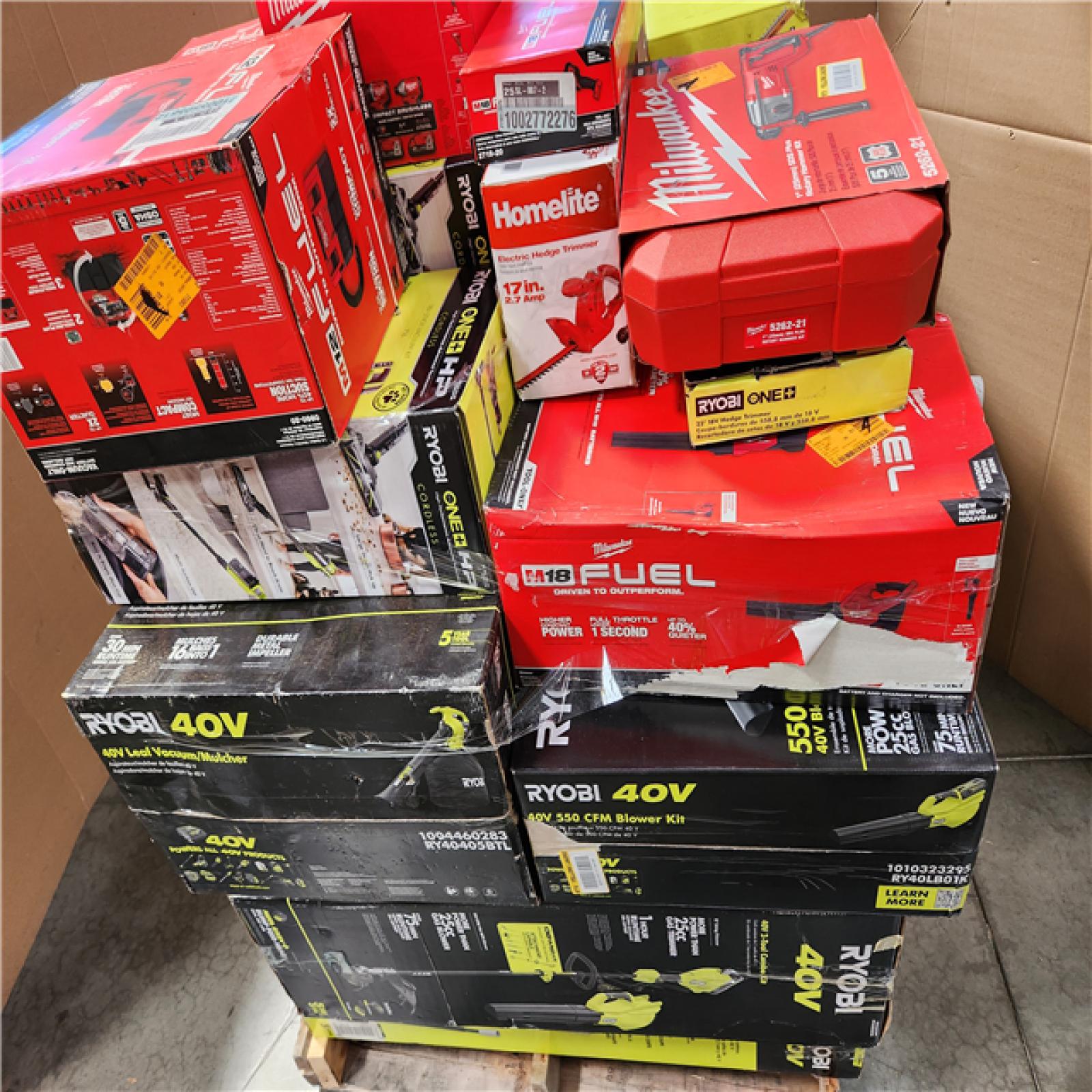 California AS-IS TOOL PALLET