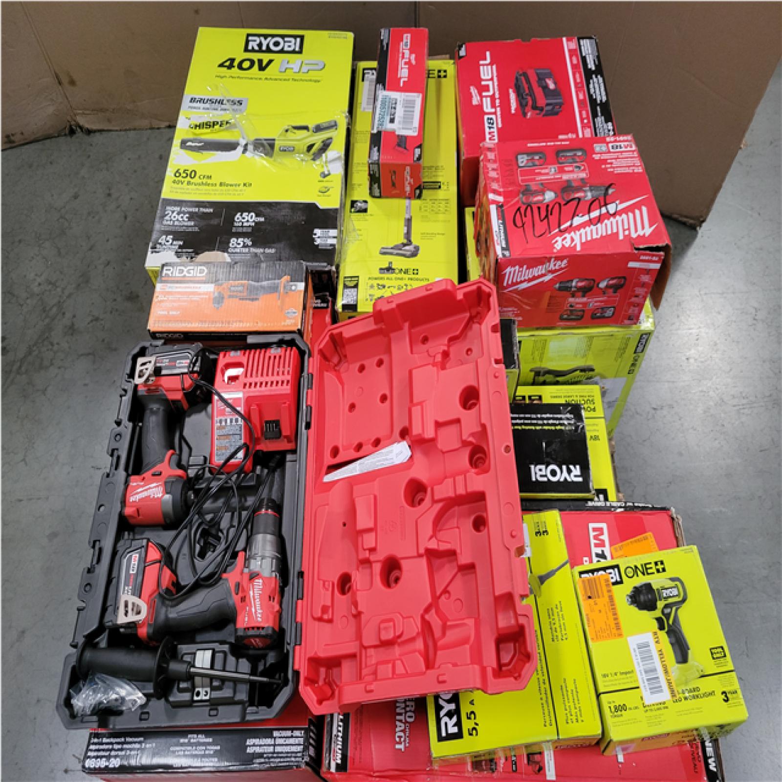 CALIFORNIA AS-IS TOOL PALLET