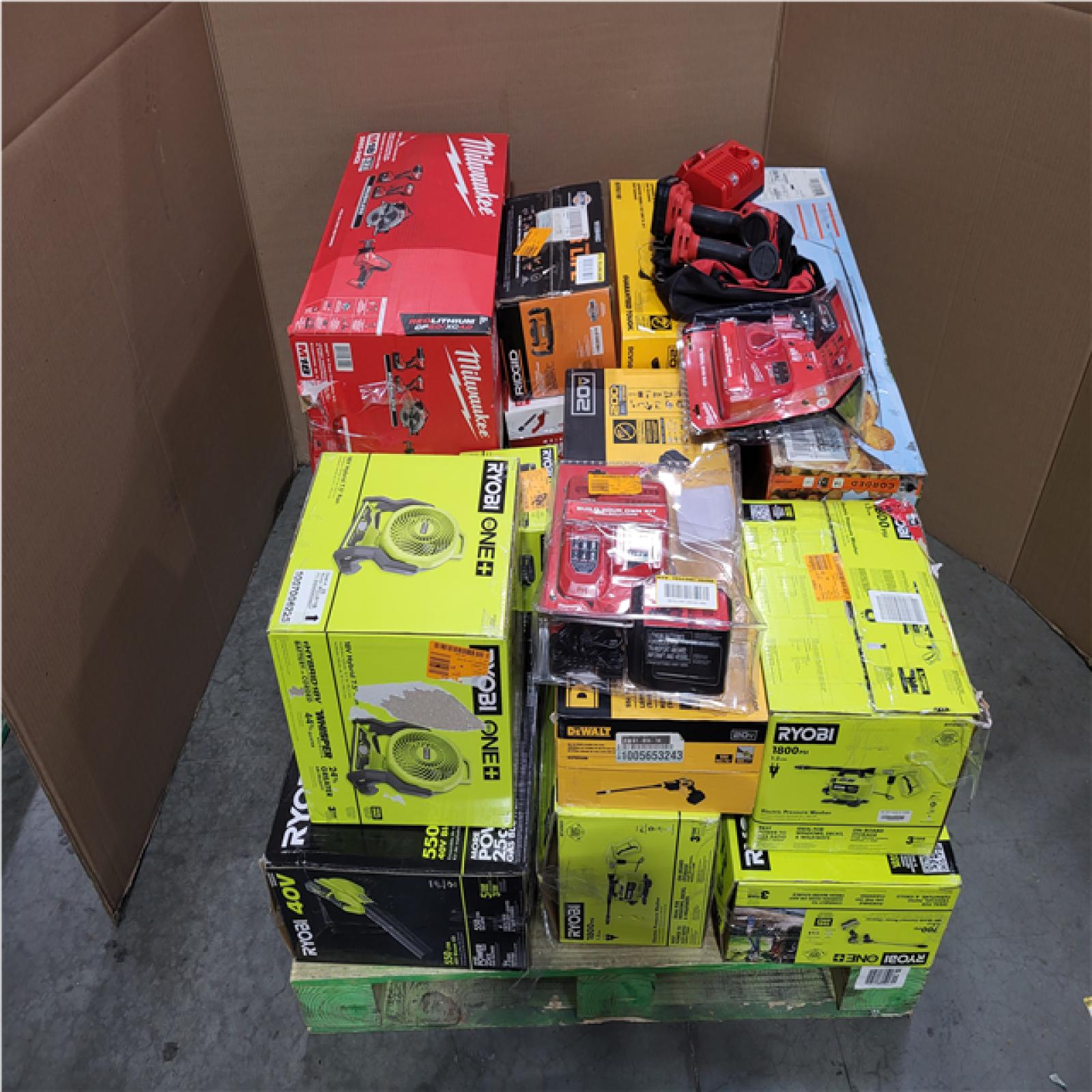 CALIFORNIA AS-IS TOOL PALLET