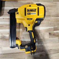 HOUSTON LOCATION - AS-IS DeWALT DCN681D1 20V MAX 18ga Cordless Brushless Narrow Crown Stapler Kit w/ BATTERY & CHARGER