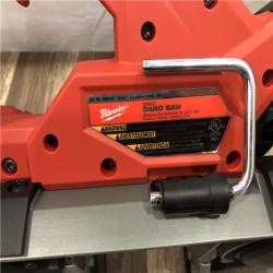 AS-IS Milwaukee M18 FUEL 18V Lithium-Ion Brushless Cordless Compact Bandsaw (Tool-Only)