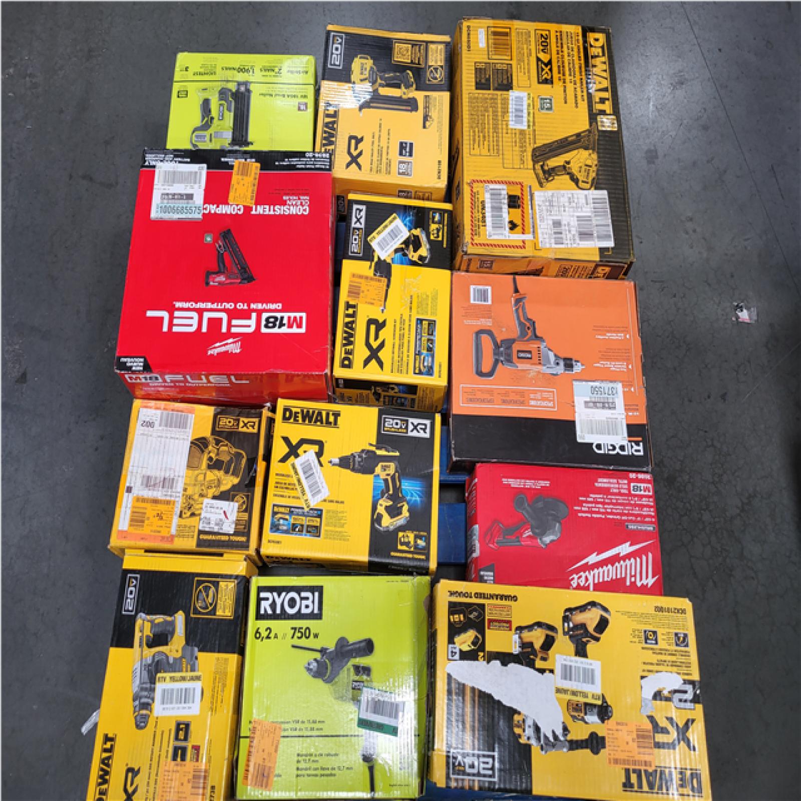 CALIFORNIA AS-IS TOOL PALLET
