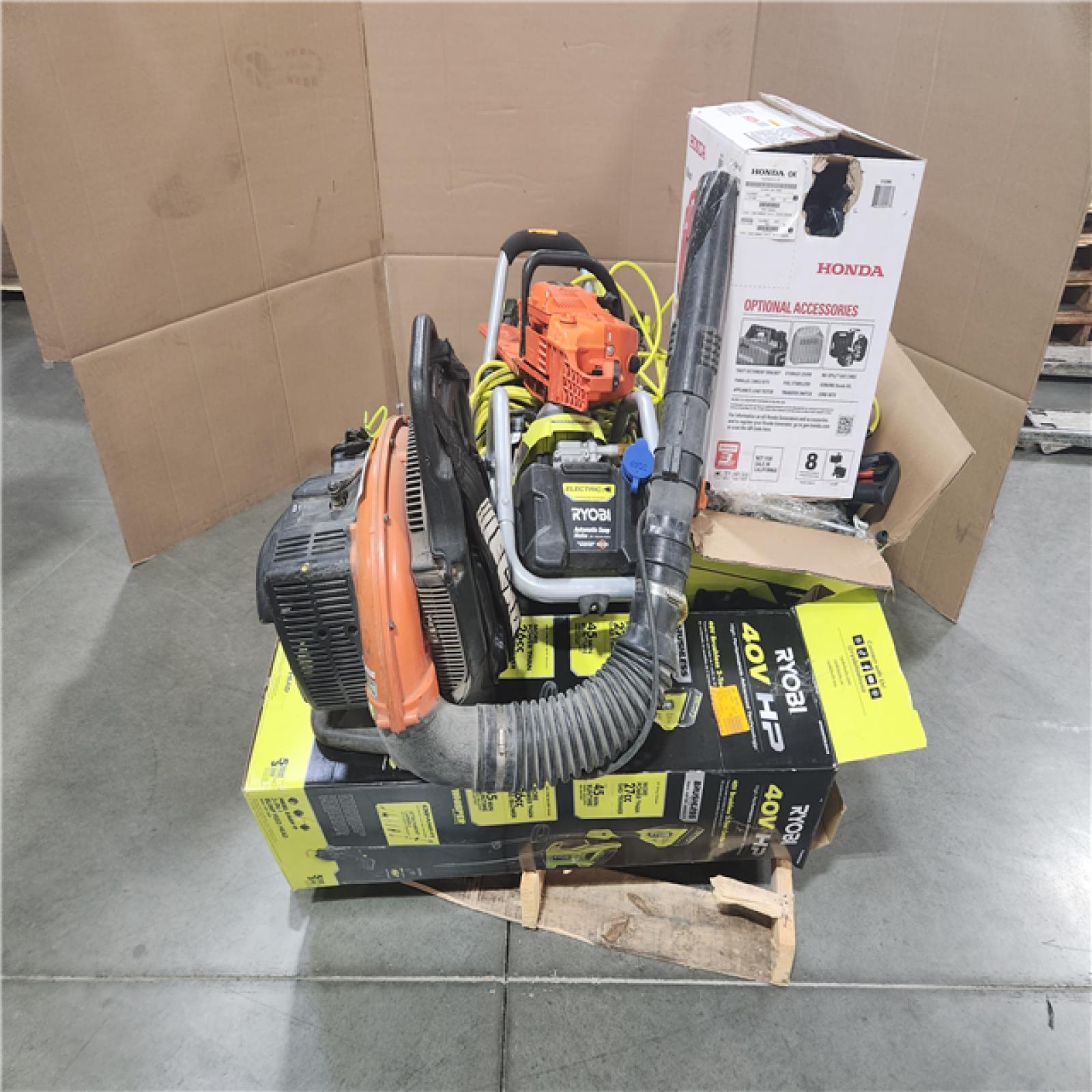 CALIFORNIA AS-IS OUTDOOR POWER EQUIPMENT