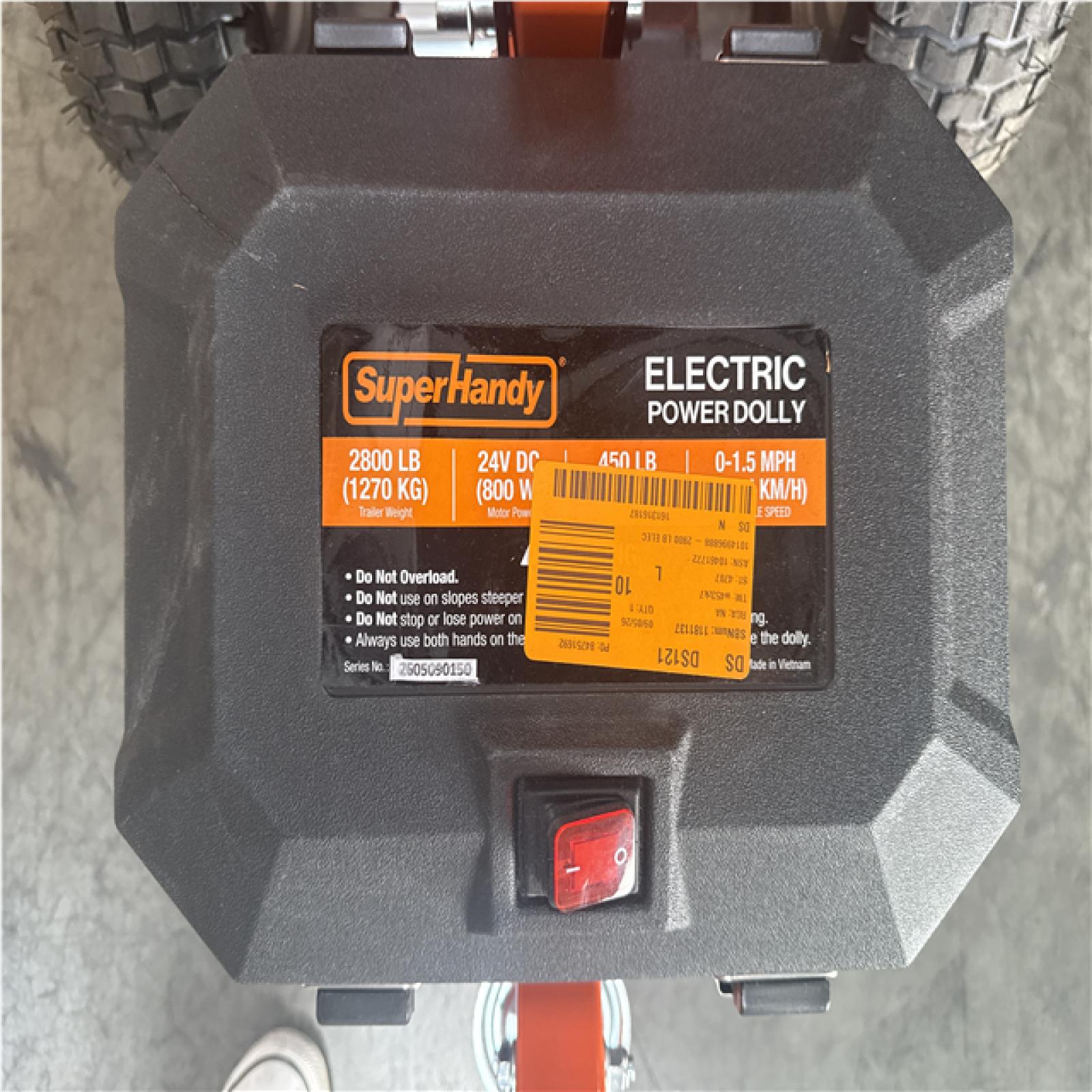 CALIFORNIA AS IS SUPERHANDY ELECTRIC POWER DOLLY