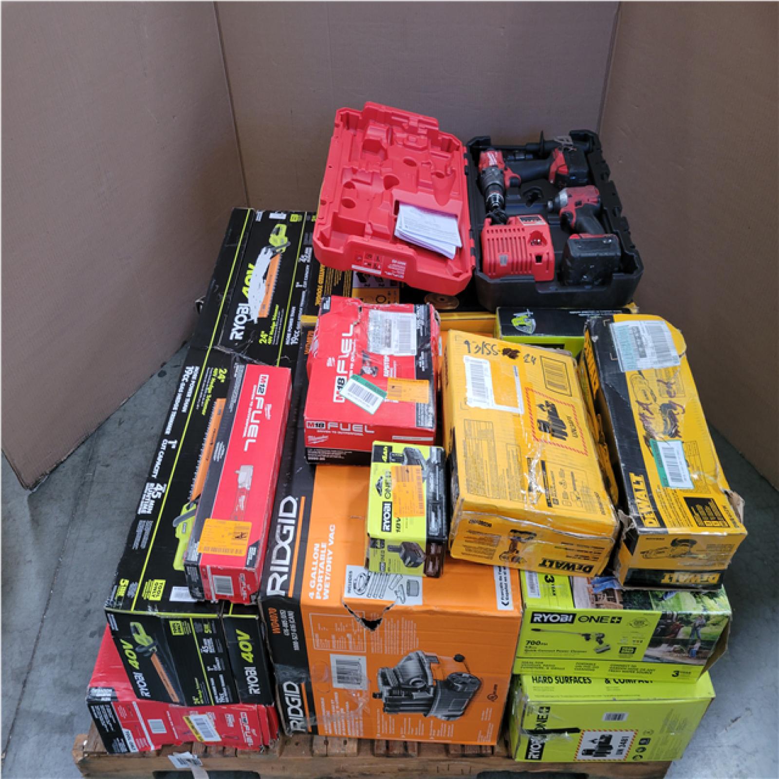 CALIFORNIA AS-IS TOOL PALLET