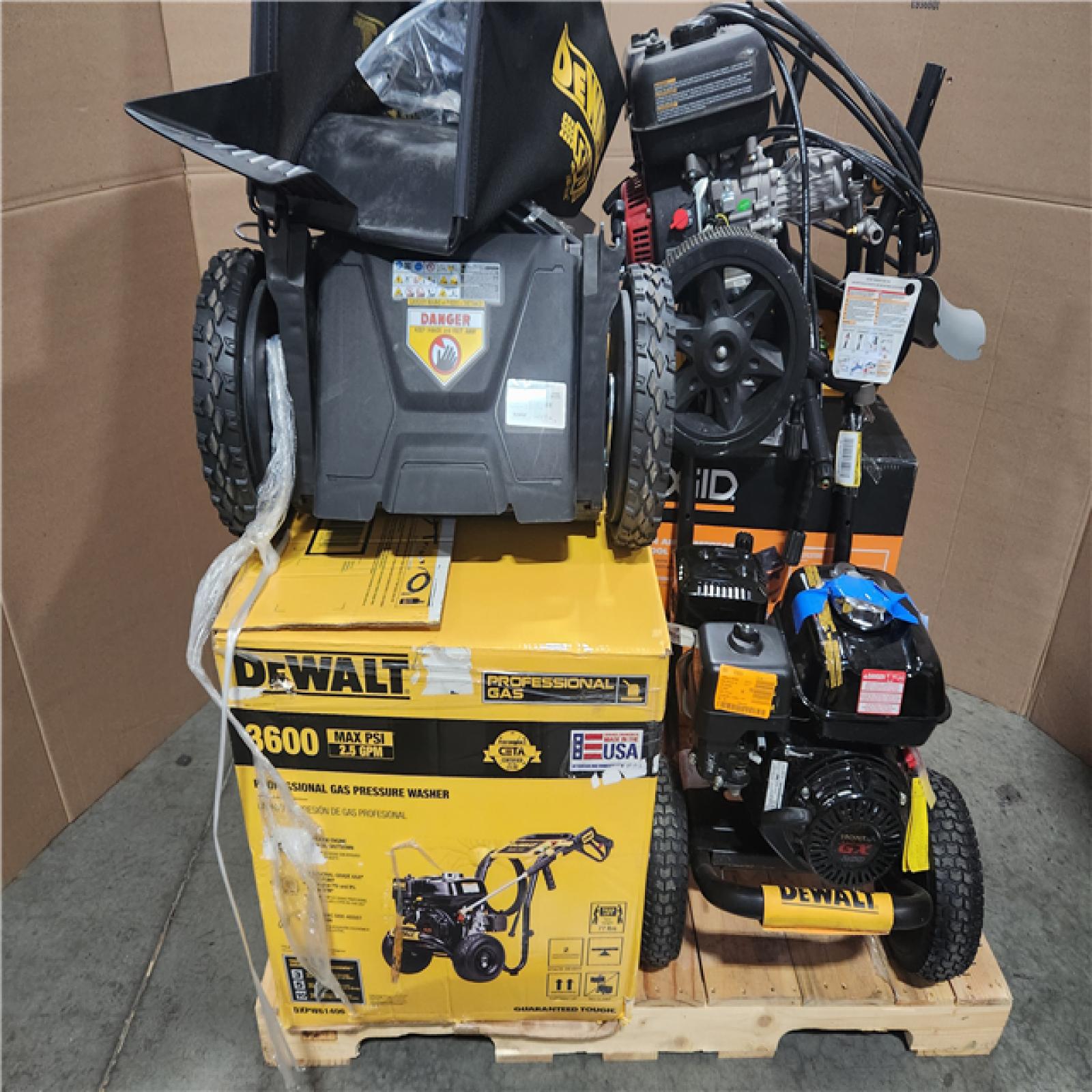 California AS-IS Outdoor Power Equipment