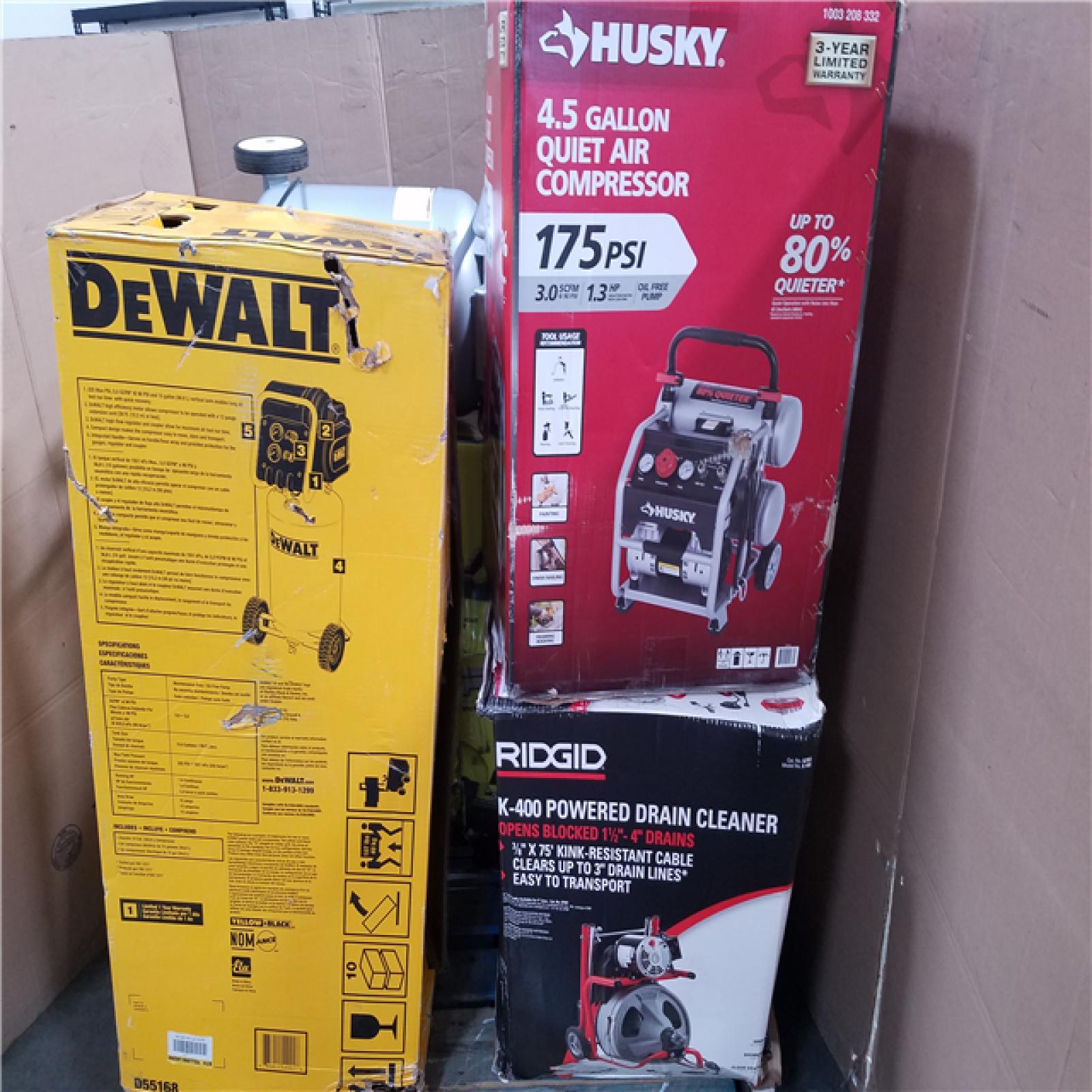 CALIFORNIA AS-IS OUTDOOR POWER EQUIPMENT