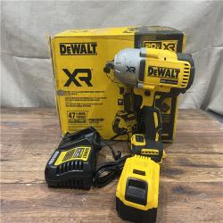 AS-IS DEWALT 20V MAX* XR 1/2  High Torque Impact Wrench with Hog Ring Anvil