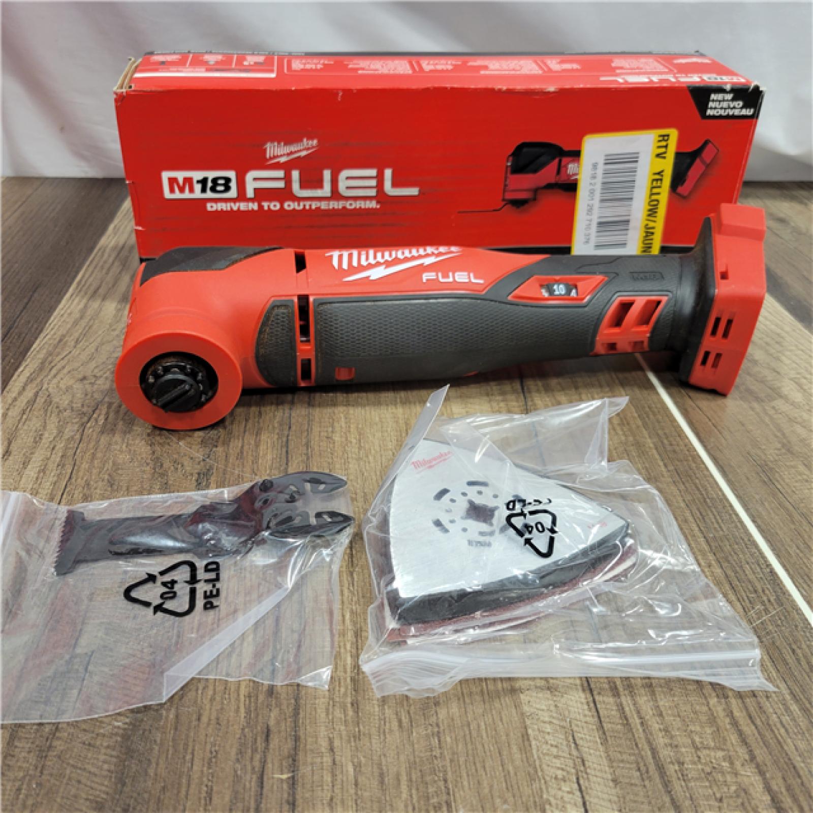 AS-IS Milwaukee M18 FUEL 18V Lithium-Ion Cordless Brushless Oscillating Multi-Tool (Tool-Only)