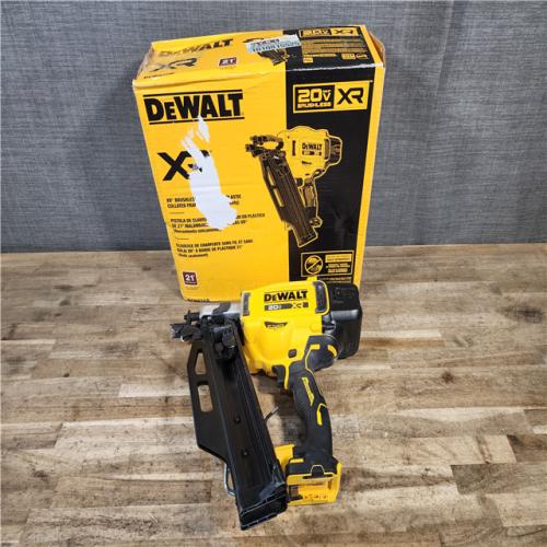 HOUSTON LOCATION - AS-IS DEWALT 20-Volt 21° Cordless Framing Nailer (Tool-Only)