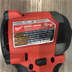 AS-IS Milwaukee FUEL 18V Lithium-Ion Brushless Cordless 1/4 in. Hex Impact Driver (Tool-Only)