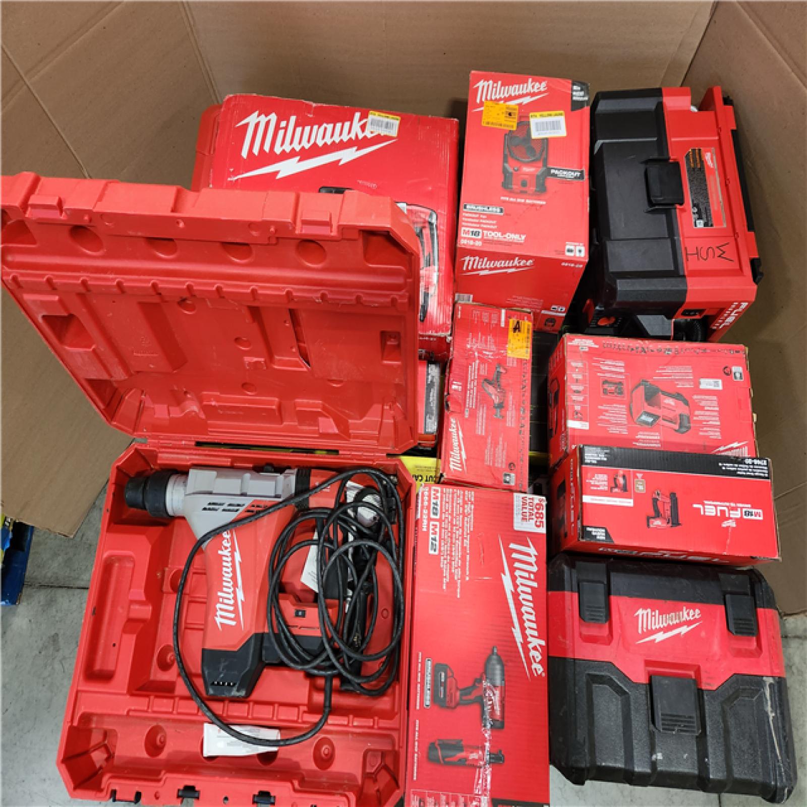 CALIFORNIA AS-IS TOOL PALLET