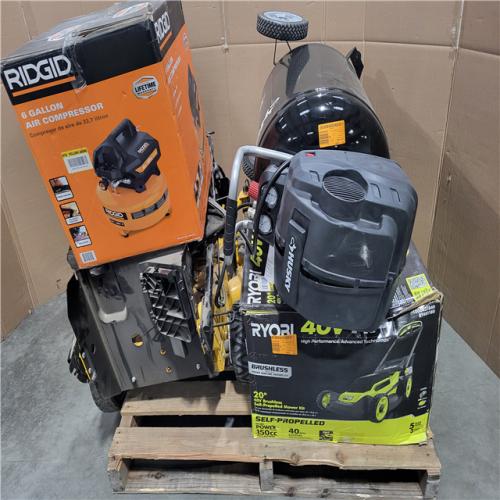 CALIFORNIA AS-IS OUTDOOR POWER EQUIPMENT