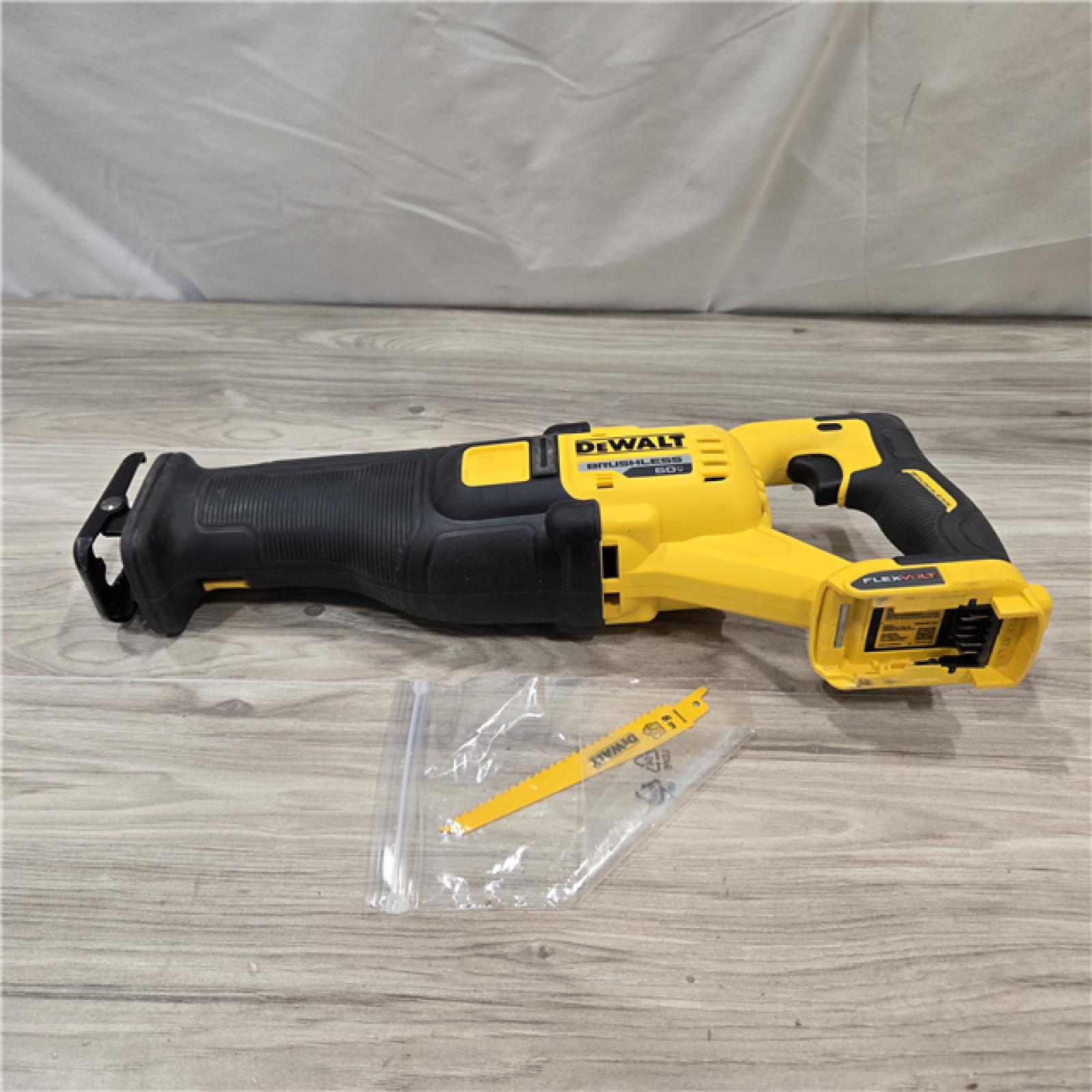 AS-IS DeWalt FLEXVOLT 60V MAX Cordless Reciprocating Saw (Tool-Only)