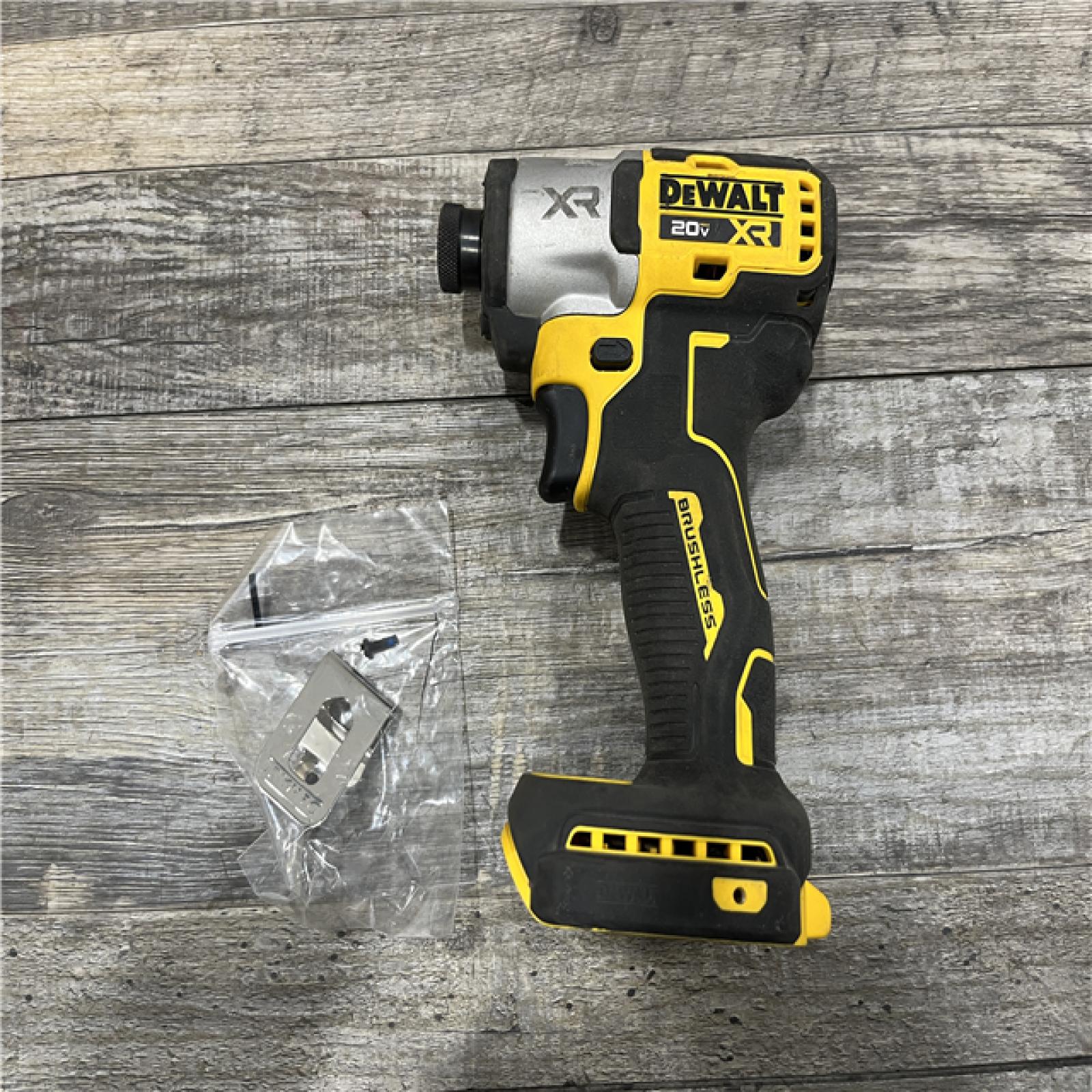 AS-IS DEWALT 20-Volt Maximum XR Cordless Brushless 1/4 in. 3-Speed Impact Driver (Tool-Only)