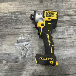 AS-IS DEWALT 20-Volt Maximum XR Cordless Brushless 1/4 in. 3-Speed Impact Driver (Tool-Only)