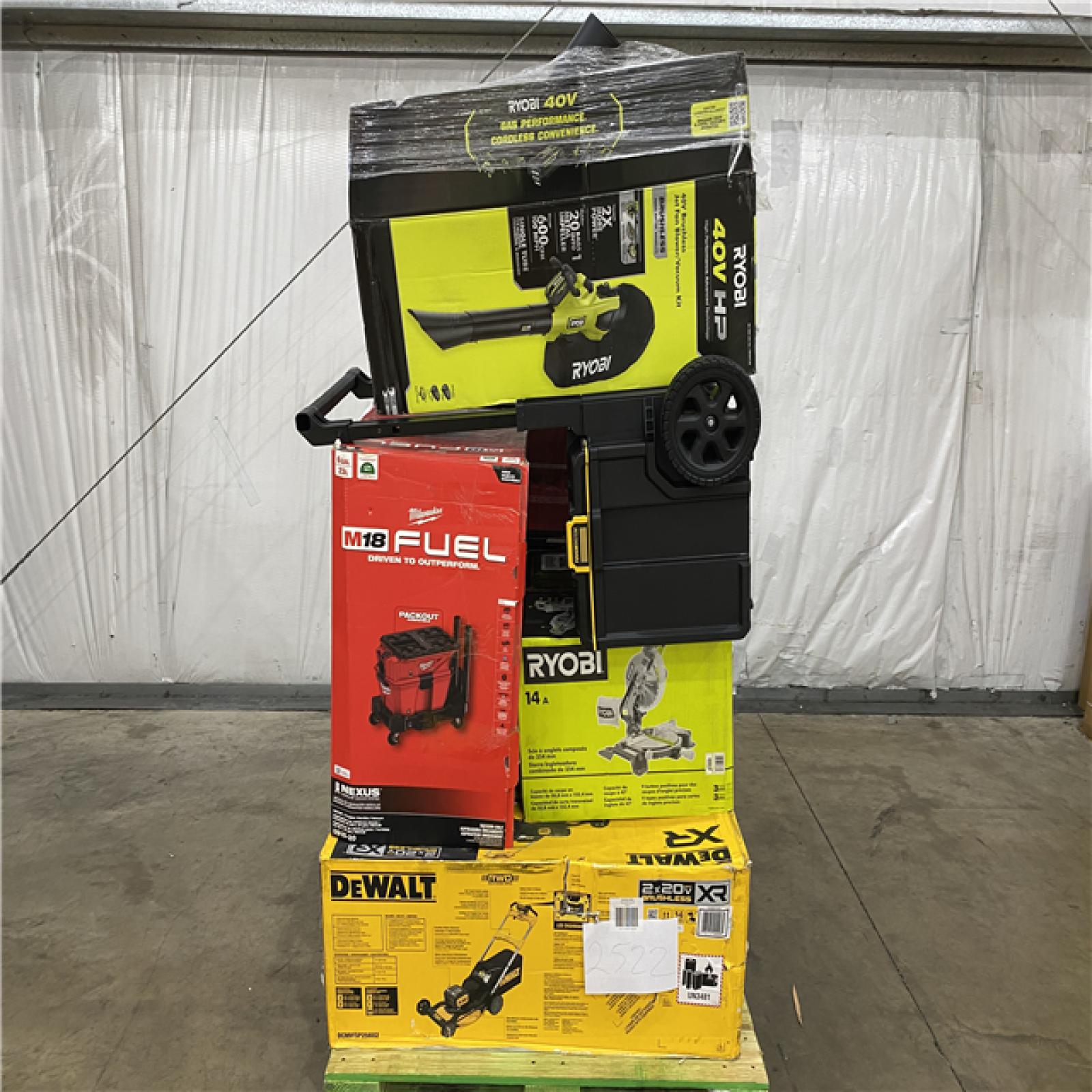 Houston Location AS IS - Tool Pallet