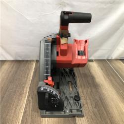 AS-IS Milwaukee FUEL 18V Lithium-Ion Cordless Brushless 6-1/2 in. Plunge Cut Track Saw (Tool-Only)