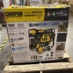 Dallas Location - As-Is Champion 6250-Watt Dual Fuel Portable Generator