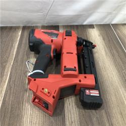 AS-IS Milwaukee  FUEL 18-Volt Lithium-Ion Brushless Cordless 18-Gauge 1/4 in. Narrow Crown Stapler (Tool-Only)
