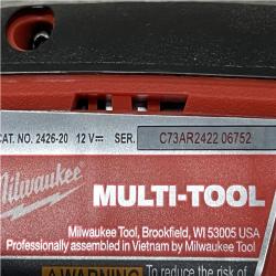 AS-IS Milwaukee 12V Lithium-Ion Cordless Oscillating Multi-Tool (Tool-Only)