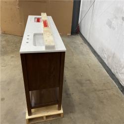 Houston Location AS IS - Tolbrook 60in Double Basin Vanity