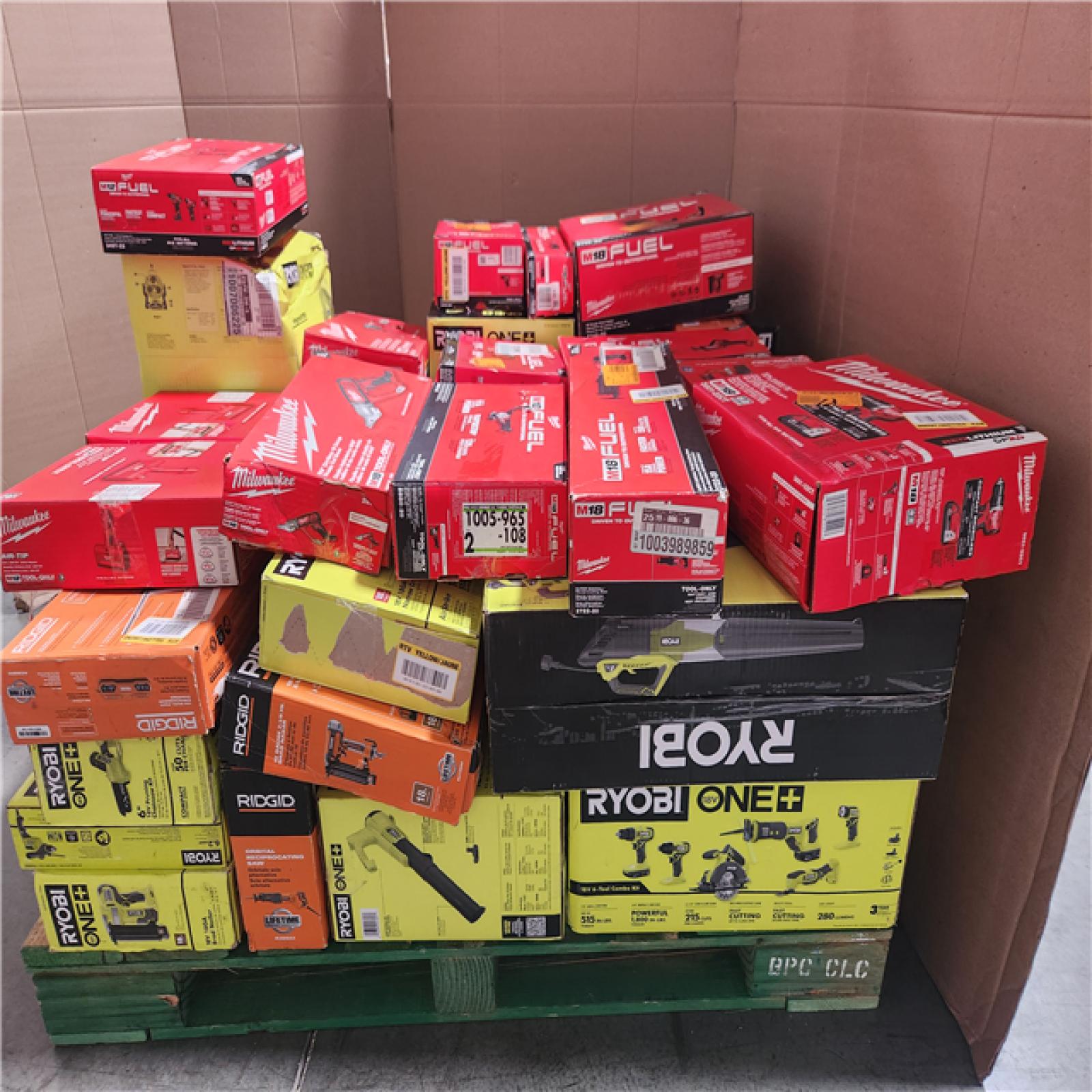 CALIFORNIA AS-IS TOOL PALLET