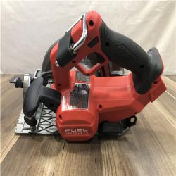 AS-IS Milwaukee FUEL 18V Lithium-Ion Brushless Cordless 7-1/4 in. Circular Saw (Tool-Only)