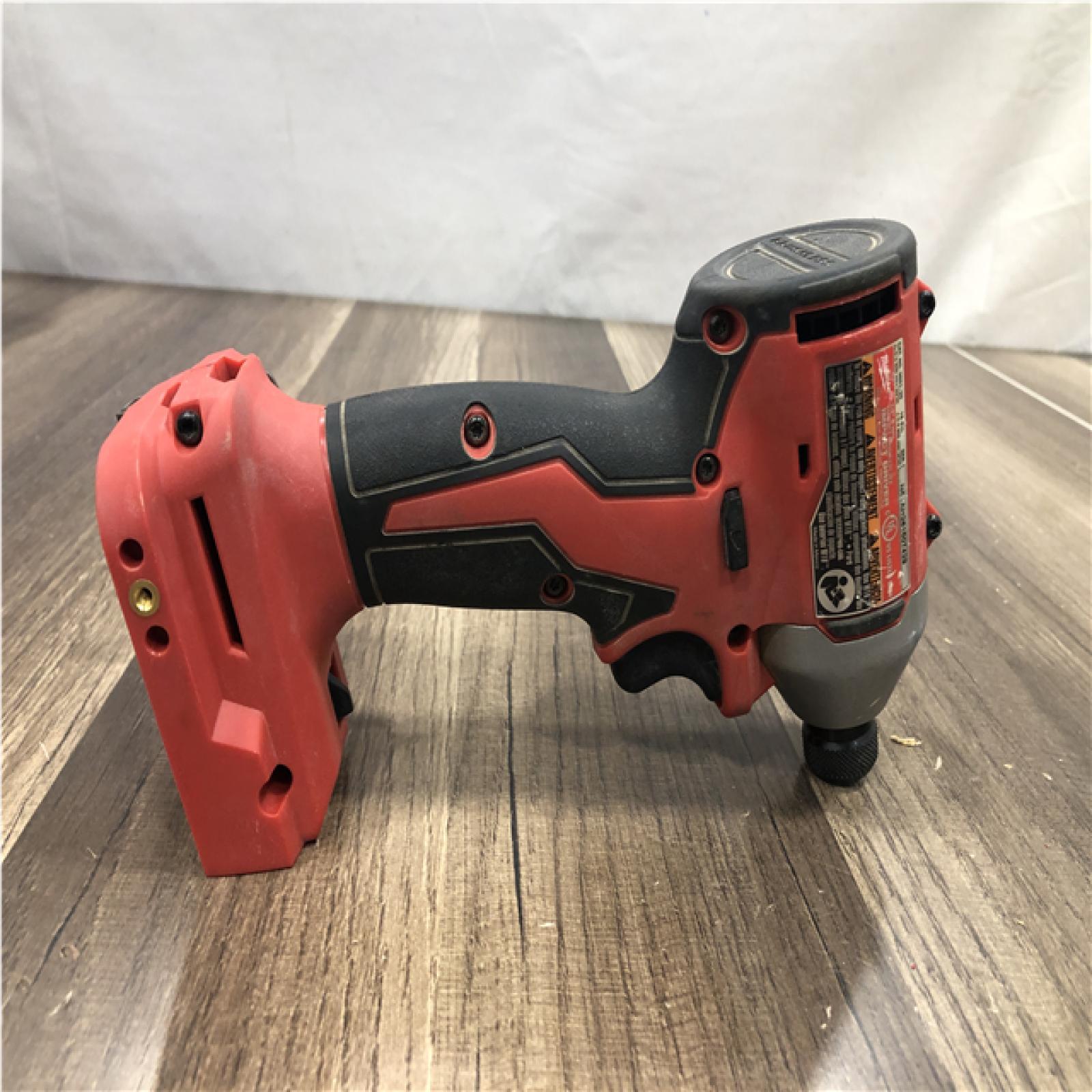 AS-IS Milwaukee 18V Lithium-Ion Compact Brushless Cordless 1/4 in. Impact Driver Kit