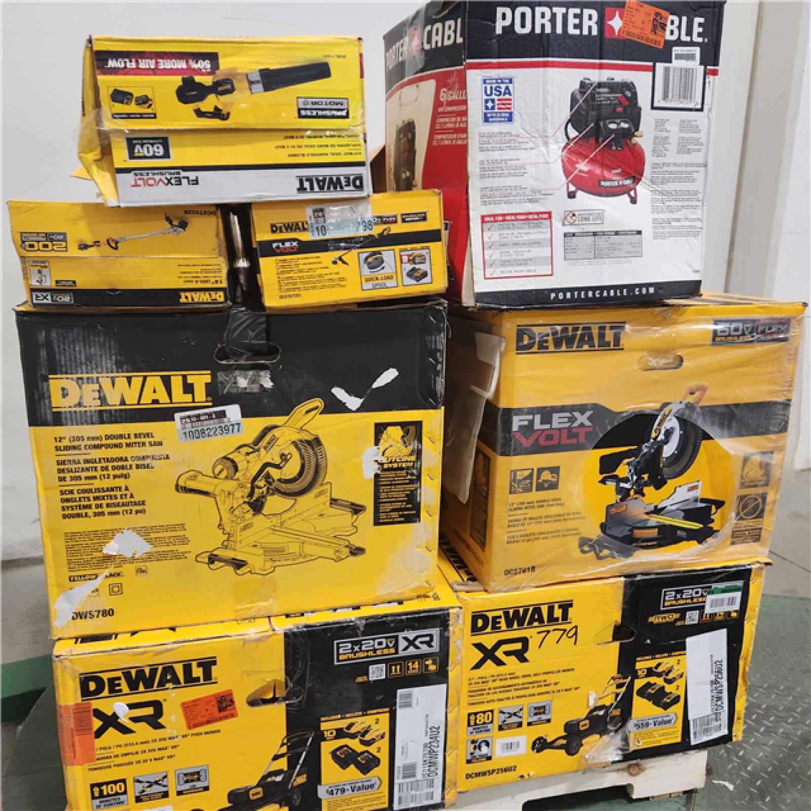Dallas Location - As-Is DEWALT Tool Pallet