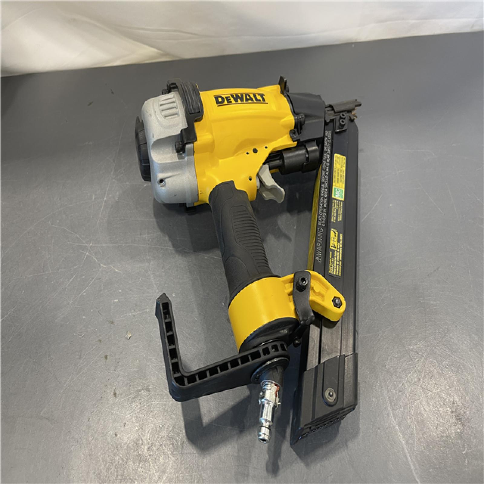 AS-IS - DEWALT 35-Degree Pneumatic Metal Connector Nailer