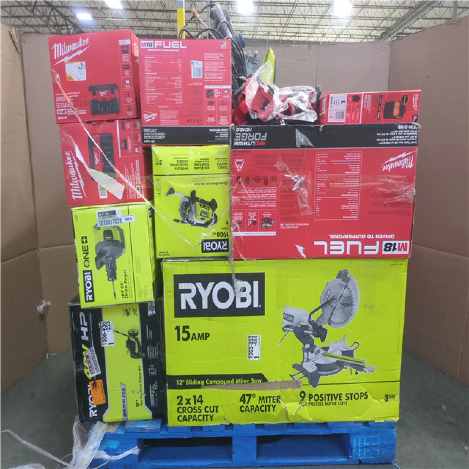 CALIFORNIA AS-IS TOOL PALLET