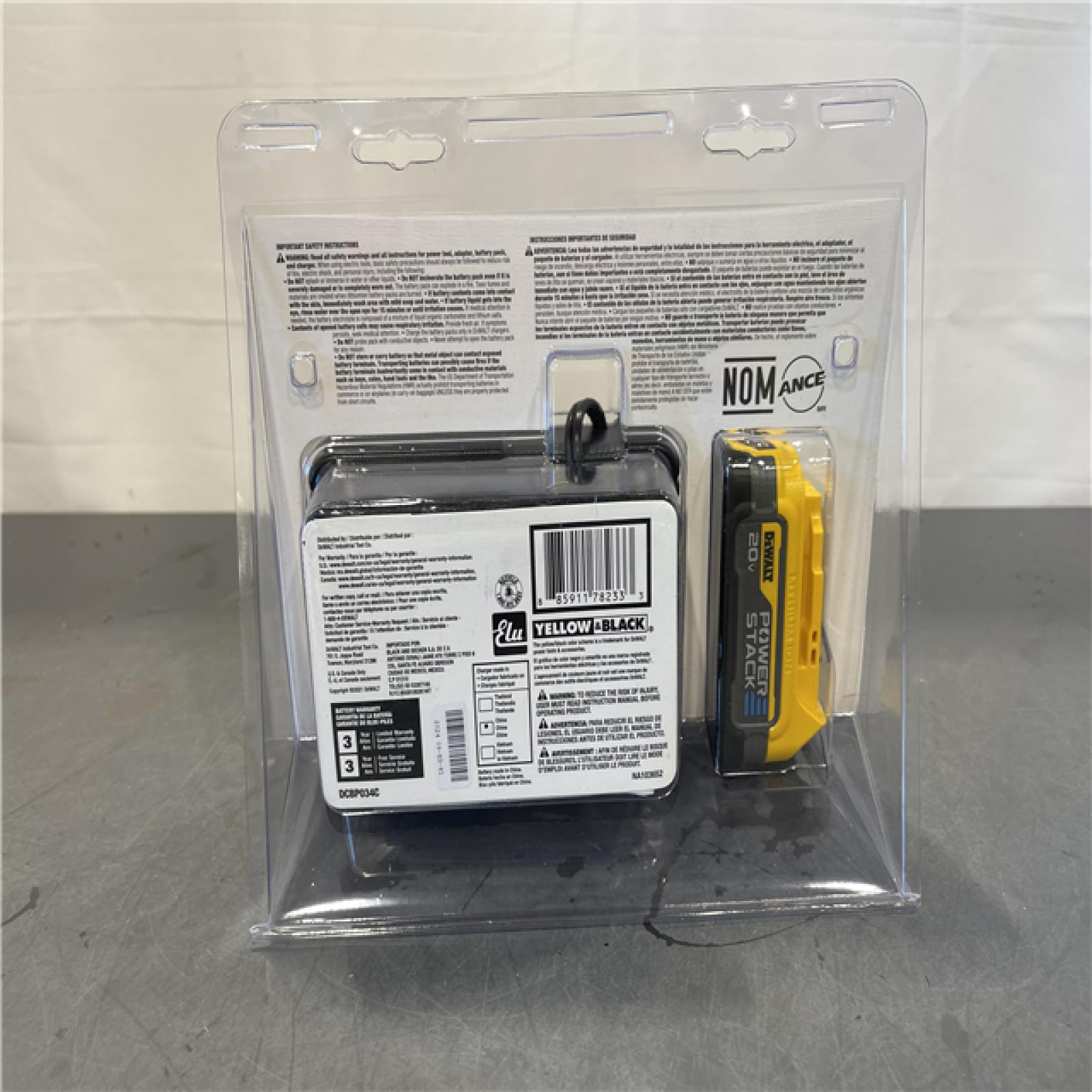 New! - DEWALT 20V MAX POWERSTACK Lithium-Ion Compact Battery Starter Kit
