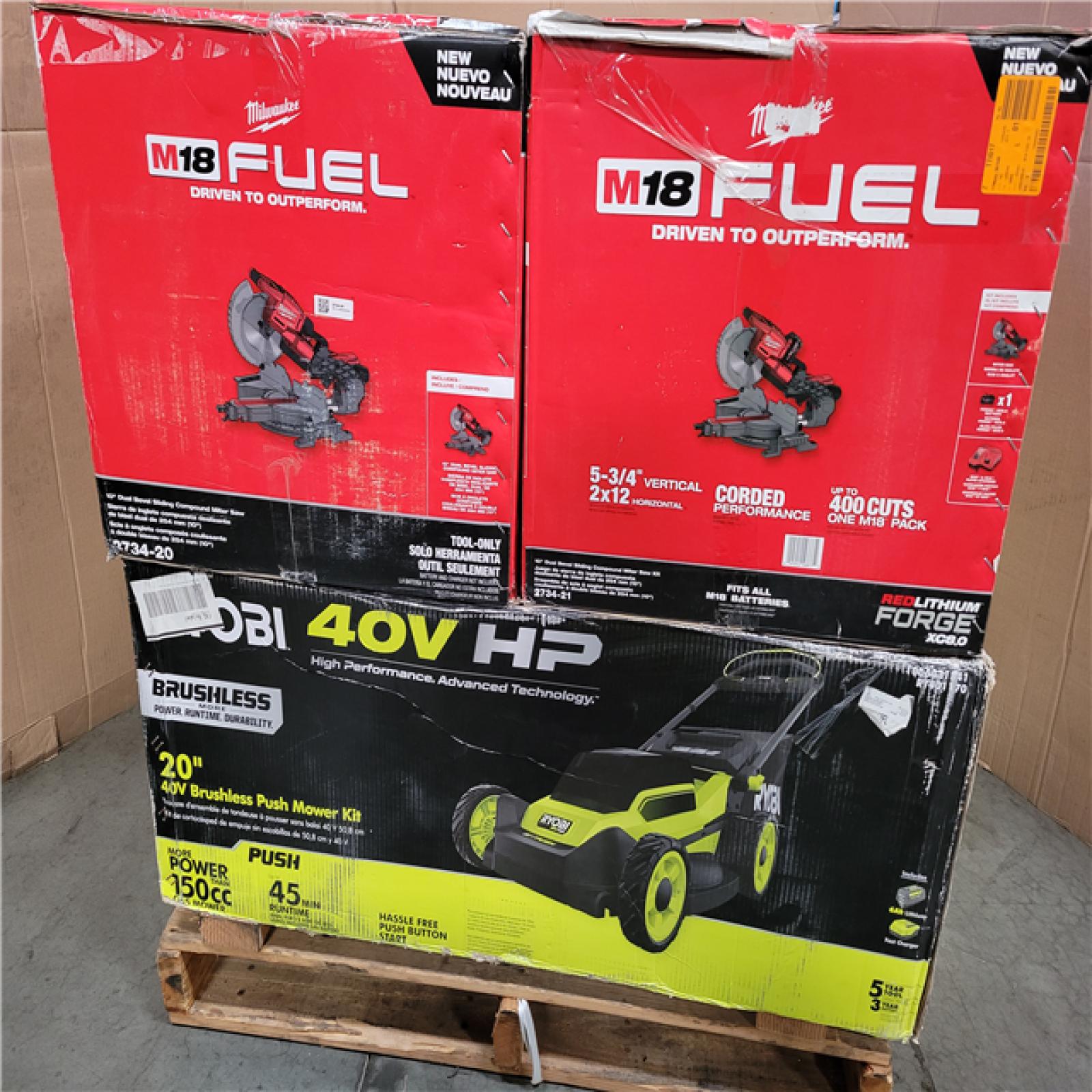 CALIFORNIA AS-IS TOOL PALLET